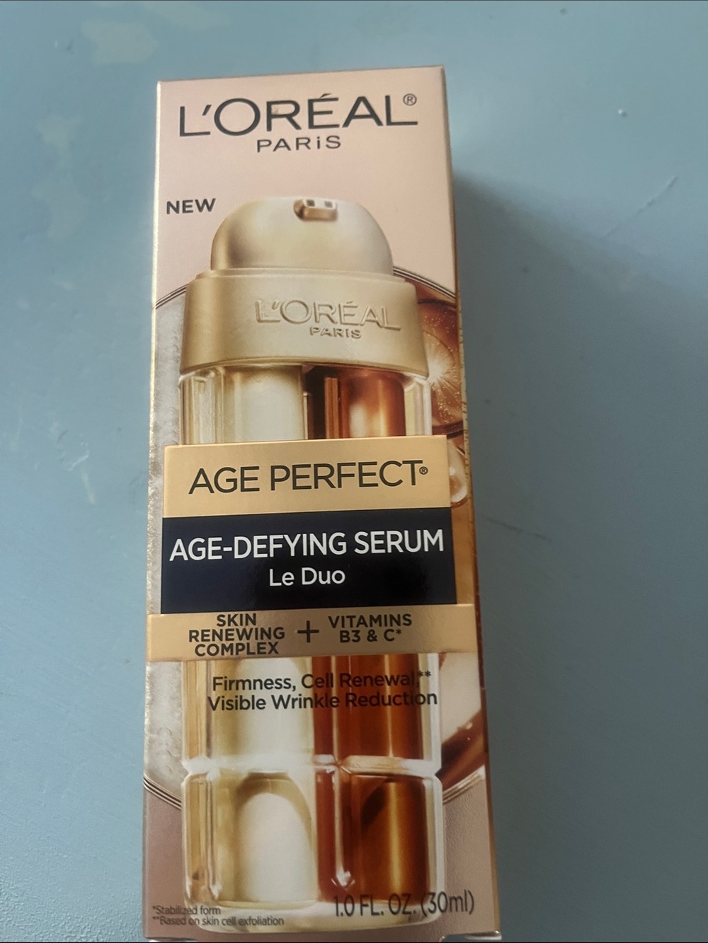 L'Oréal Age Perfect Age-Defying Serum Duo - Gold & White